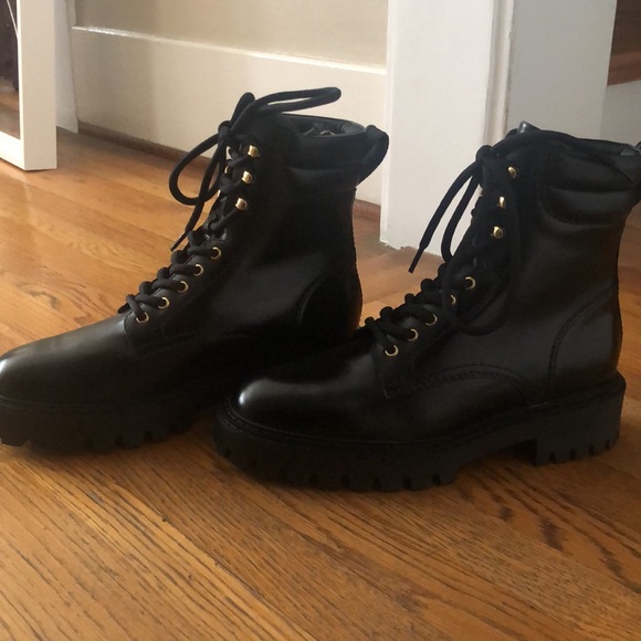 LAST Camesha Combat Boot (Leather) - Picture 13 of 15